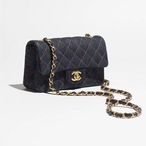 Chanel Mini Flap Bag Denim